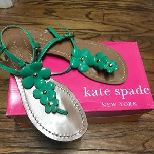 Kate spade floral sandals